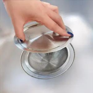 헬로제인 304 올스텐 싱크대 배수구 거름망+커버세트/탕비실/음식점/단체/급식소/레스토랑/고깃집/카페
