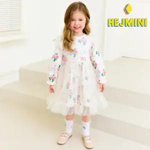 [헤이미니] 플라워리본샤원피스