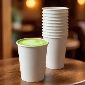 (고품질 종이컵) 8온스-무지 1000개/1박스