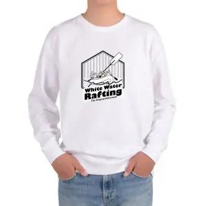 [하프클럽/알티피아]맨투맨 래프팅 협동 전진 훈련 프린트티셔츠