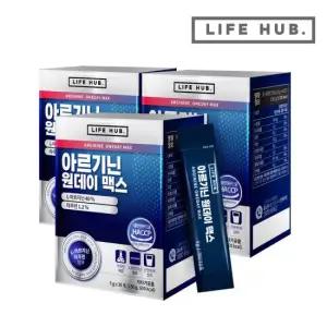 라이프허브 아르기닌 원데이 맥스 3세트 (5g x 90포) 3개월분