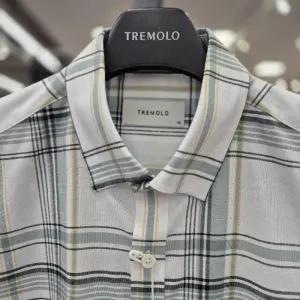 TREMOLO HC14 체크패턴 C 셔츠 (주)세정 트레몰로 26년 S/S 체크패턴 C셔츠 TRHNL6S14