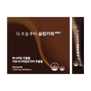 오늘부터 슬림카페 1500mg x 60포 커피