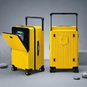 [5년A/S보장]ABBAS 전면오픈형 하드캐리어여행가방28 26 24 20멀티캐리어A350