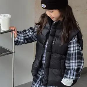 빵빵조끼 힙한 트렌드 블랙 추천상품 패딩조끼 주니어 잇템 오버핏