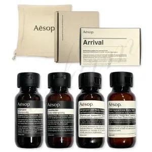 [선물포장] 이솝 어라이벌 헤어 & 바디 4종 세트 트래블 키트