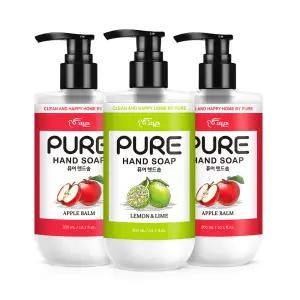 피죤 핸드워시 퓨어 시카 핸드솝 300ml 3개