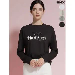 [BNX]여성 코튼 라운드 프린팅 티셔츠_P415630337