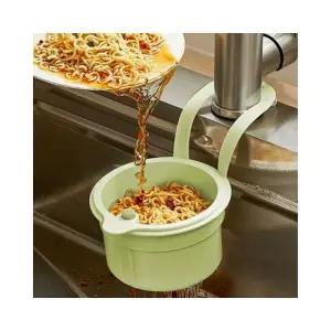 ( )루미나D 싱크대 거름망 주방용 음식물 원터치 거치대 걸이형