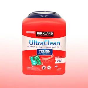 커클랜드 시그니춰 울트라 클린 팩 세제 140팩 대용량 세탁세제