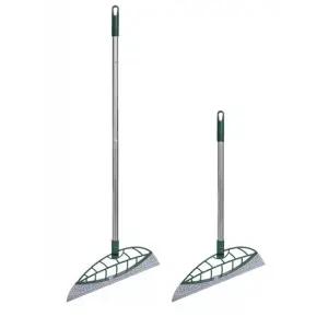 깔끔청소 만능 빗자루 청소 스퀴지 실리콘 그린 J309