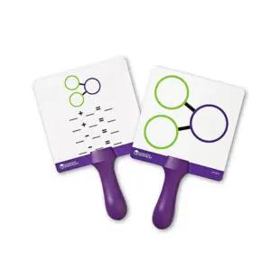 덧셈 뺄셈 수학공부 핸드형 보드판 5개 그림놀이 교육 도구 창의력