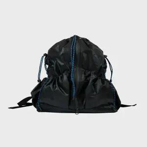 [본사공식] 트레통 나일론 립 백팩 (TN25SSBG02-BLACK)