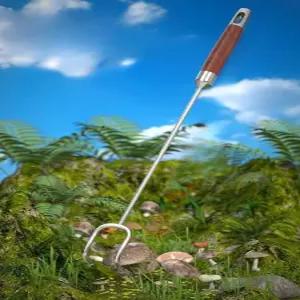 돌뒤집게 용품 장비 나무 스틸 손잡이 도구 갈고리 해루질