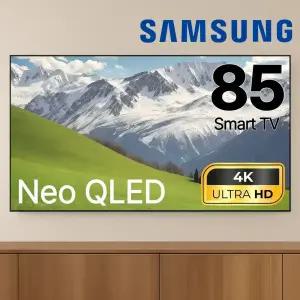 삼성 85인치 Neo QLED 퀸텀닷 4K UHD 스마트 TV 85QN90 유튜브 미러링 스탠드 벽걸이