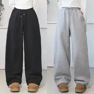 [드페르] 여성 와이드 트레이닝 팬츠 (국내제작100%코튼)