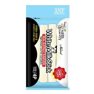 ANF 화이트 밀크스틱 개껌 간식 4p