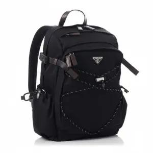 PRADA 26SS 스피드록 리나일론 및 가죽 백팩 2VZ122 2DMG V OOO F0002)