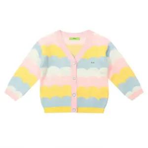 갤러리아 티파니주니어 핑크 물결 가디건/T31KBW011