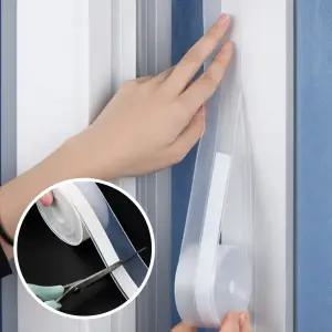 잘라쓰는 문틀바람막이 문밑틈새막이 냉장고틈새막이 베란다 25mmx1m