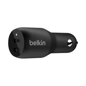 벨킨 부스트업 36W 듀얼 USB-C타입 차량용 고속 충전기 CCB002bt 아이폰17 16 15 14 13 12 갤럭시 시거잭