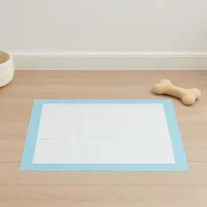 강아지 100매 배변패드 강력흡수 냄새싹대형 소형 잡는 일회용 다회용 추천 용품 위생 소변 훈련 실내 펫패