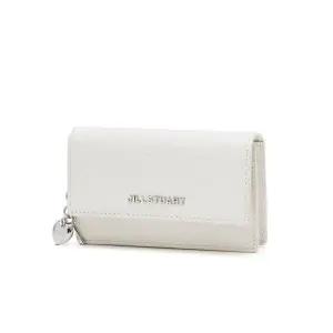 질스튜어트 뉴욕 액세서리 KEY 아이보리 키 참장식 소가죽 카드지갑 244185