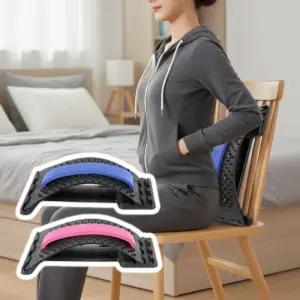 건강한 등지압패드 지압판운동기구 발지압 스트레칭 마그네틱 3단