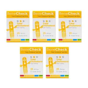 베네첵 콜레스테롤 시험지 25매 검사지 x5개