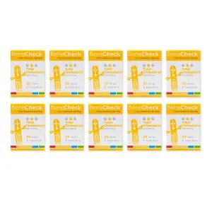 베네첵 콜레스테롤 시험지 25매 검사지 x10개