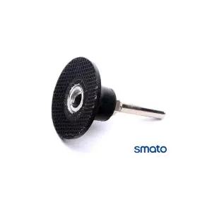 롤록 패드 2인치 45mm 홀더 원터치 홀다 6mm 롤럭 추 샤프트 샌더기 드릴용 나사 원형 미니 사포