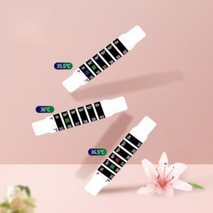 휴대용 체온계 여행용 발열 측정 스티커 어린이 아기 붙이는 20개 이마에