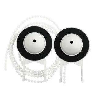 변기부속품 국내생산 (양변기 pvc고무덮개 2개+구슬줄 120cm)마개