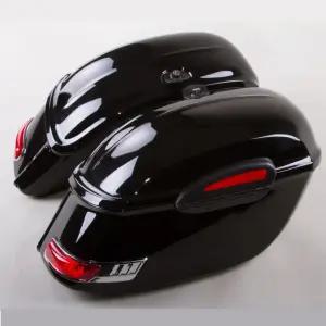 오토바이 브래킷 바이크 스쿠터 A형 검정 사이드백 대형 새들백