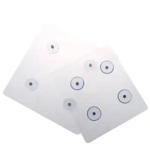 모니터암 거치대 데스크탑 LED LCD 모니터 홀더 1pc 접착 테이프 팔 VESA 어댑터 브라켓 디스플레이 구멍