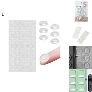 다용도 충격 흡수 실리콘 도어 쿠션 M 2개/방지/문충격/패드/문쾅/도어훅/방문/고무/씽크대/문보호/문콕