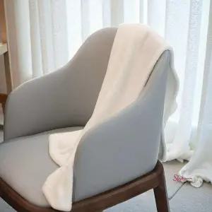 화이트담요 70x100cm 소프트 극세사 무릎 플란넬 차량fgh256