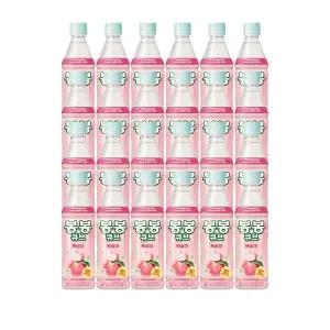 봉봉 큐브 복숭아음료 350ml 24개