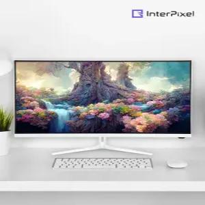인터픽셀 32인치 IPU3212 4K UHD IPS 화이트 컴퓨터 모니터
