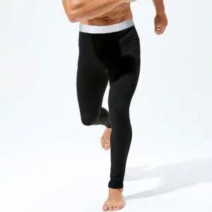 고급 패브릭 따뜻한 남성 내의 슬림 밴딩 기모 타이즈 (KYR-WF7B2F3)