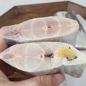 프리미엄 초대왕 갈치 1팩 (손질후 500g내외) 토막 손질갈치 냉동 대왕크기