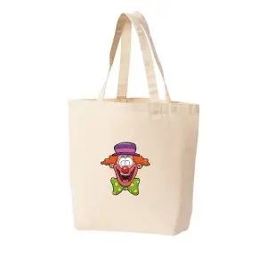 [에이치플러스몰]에코백 토트백 삐에로 광대 조커 서커스 그림 다양한 사이즈