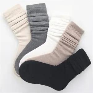 아동 워머 삭스 주름 골지 셔링 삭스 3켤레 묶음