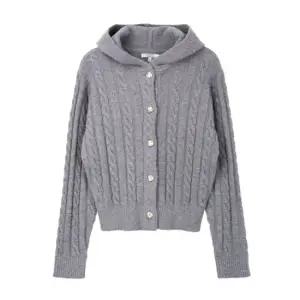 케이블 후드 가디건 LB-BD