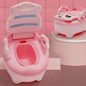 젖소 변기 유아용 휴대용 소변기 아기 변기 아동용 분리형 등받이