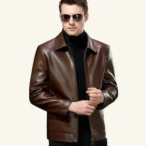 레더 싱글 자켓 봄 가을 남성 카라 블루종 가죽 점퍼겨울후리스 잠바 플점퍼