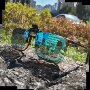 교체용 가젤 편광 미러 클립 선글라스 R 사이즈