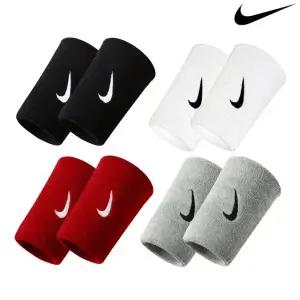 [나이키] 스우시 더블와이드 손목밴드 L 2개입 스포츠 테니스 손목아대 리스트밴드 II5119