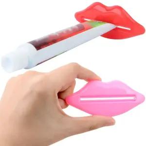 입술모양 치약짜개 X20개 색상랜덤 클립 치약 튜브 치약디스펜서