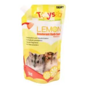 햄스터 목욕 레몬향 모래 1kg 소동물 고운모래 샤워 햄스터모래 햄스터목욕